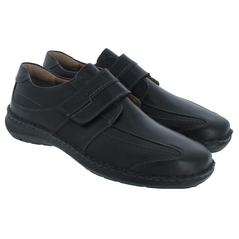 Josef Seibel New Anvers 02 Men s shoe in Black Leather